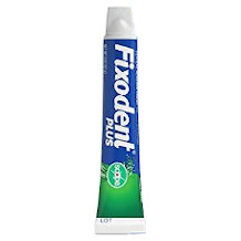 Fixodent denture glue