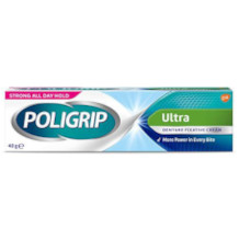 Poligrip denture glue