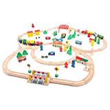 point-kids wooden train set