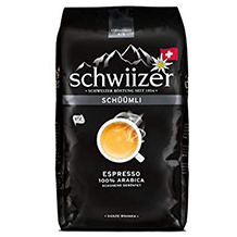 Schwiizer Schüümli espresso coffee bean
