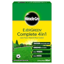 MIRACLE GRO lawn fertiliser