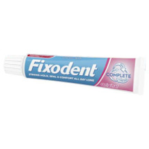 Fixodent denture adhesive