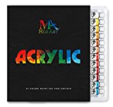 MozArt Supplies acrylic paint set