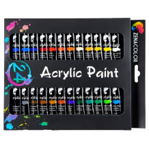Zenacolor acrylic paint set