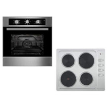Cookology integrated oven and hob bundle