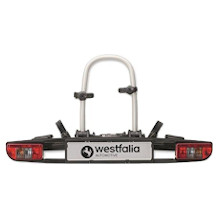 Westfalia rear-mounted bike rack