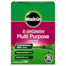 Miracle-Gro EverGreen grass seed