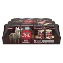 Purina One canned dog food