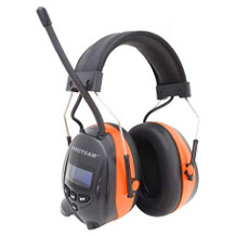 Protear ear defender with radio