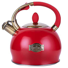 susteas whistling tea kettle