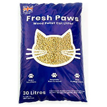 Fresh paws cat litter