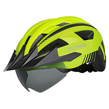 Victgoal cycling helmet with visor