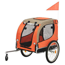 vidaXL dog bicycle trailer