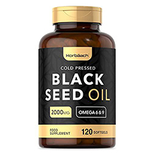 Horbäach black cumin seed oil capsule