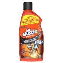 Mr Muscle drain cleaner