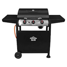 dellonda 3 burner gas grill