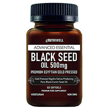 NUTRI WELL black cumin seed oil capsule