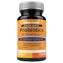 Miracle Greens probiotic