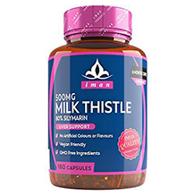 iman products milk thistle capsule