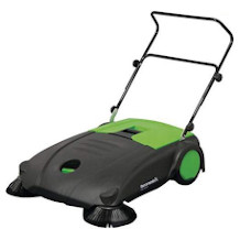 BricoLoco.com outdoor push sweeper