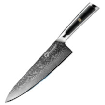Sunnecko damascus chef's knife