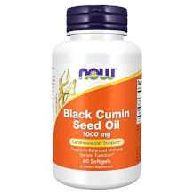 NOW black cumin seed oil capsule