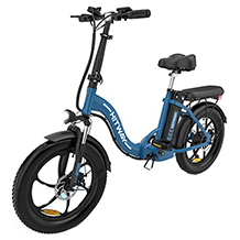 Electric folding bike