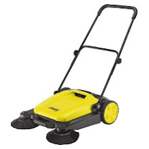 outdoor push sweeper