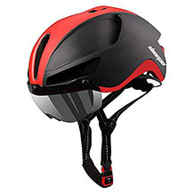 bike helmet with visor