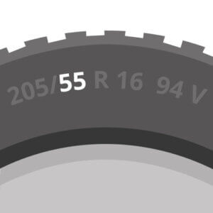 all season tire tire cross section