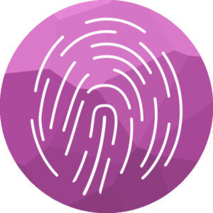 fingerprint icon