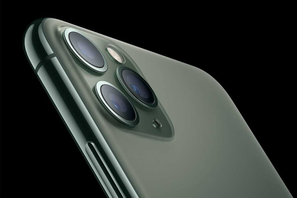 The camera of the iPhone 11 Pro has three lenses - so you can take impressive photos.
