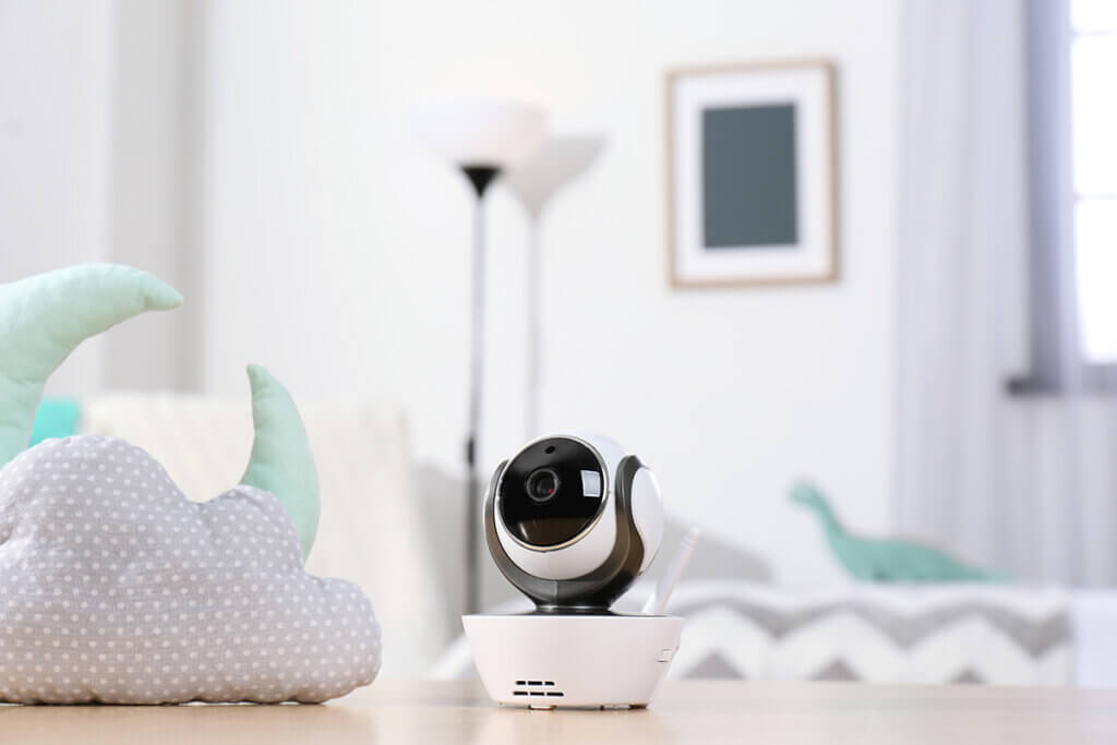 baby monitor on table