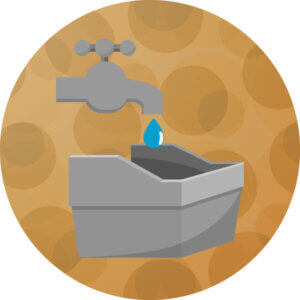 cleaning container icon