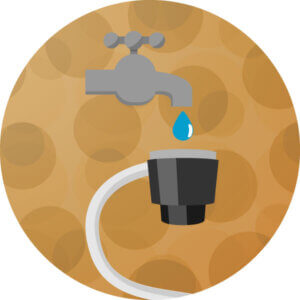 cleaning frother icon