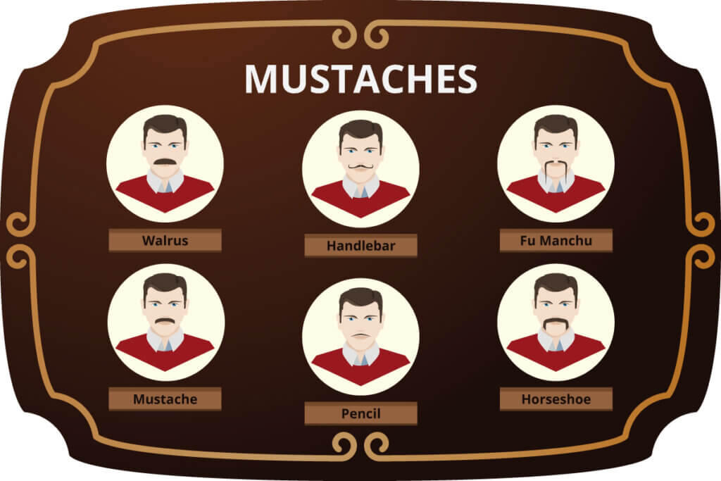 mustaches