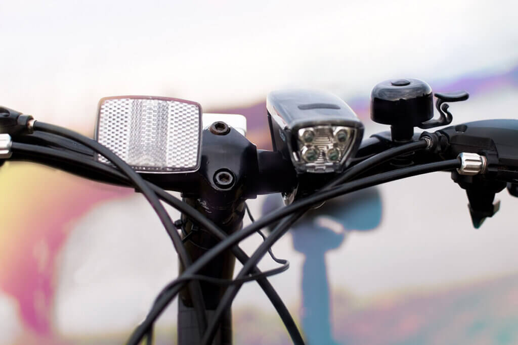 bike front lighting and spotlights