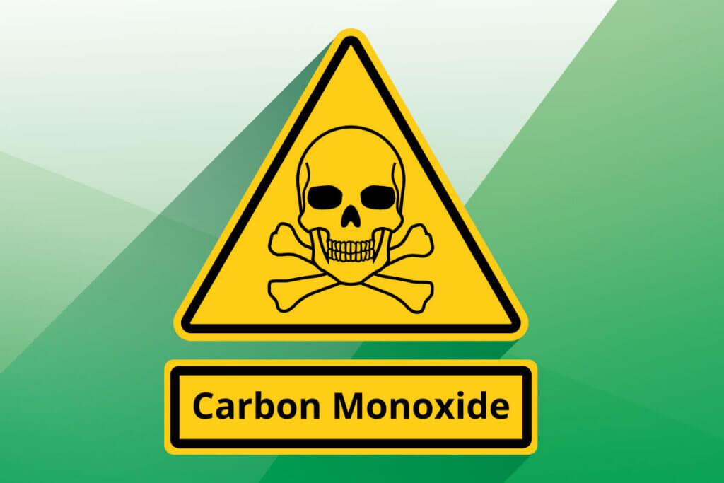 carbon monoxide warning sign