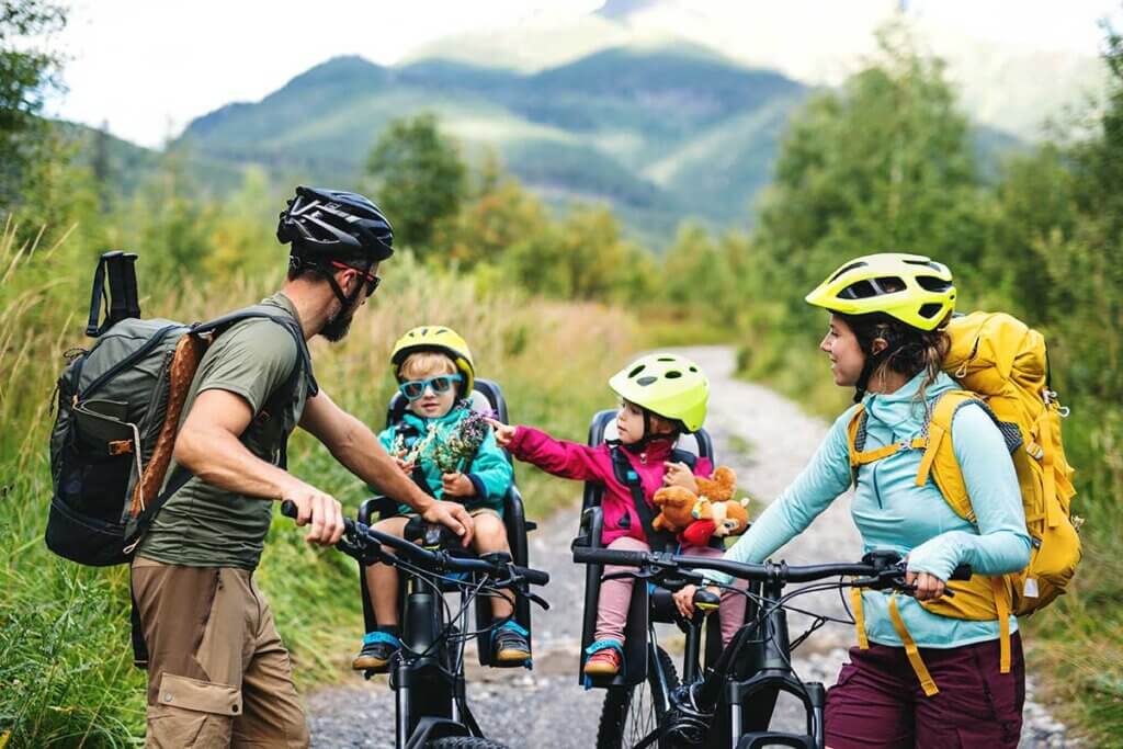If cycling tours are planned regularly, the children will want to be comfortable in the seat for longer periods of time.
