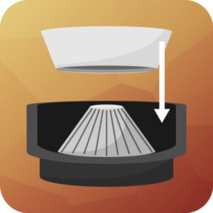 cone grinder icon