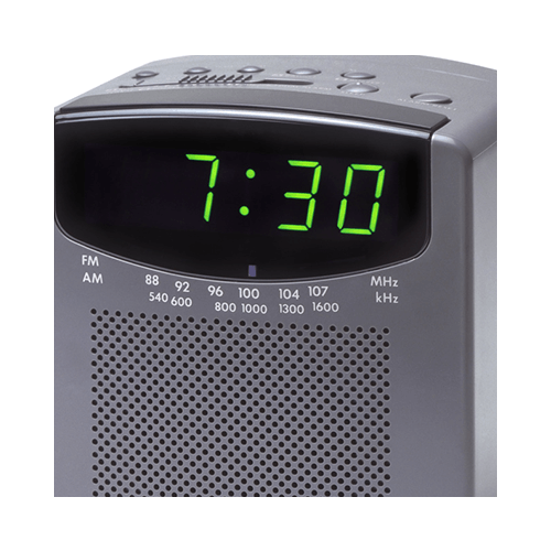 dab radio clock