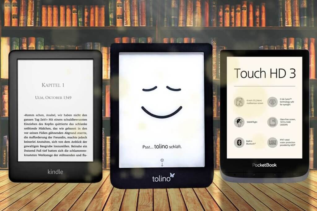 the three most popular e readers on the market