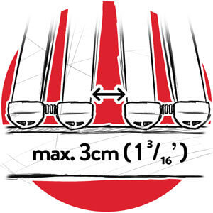 electric slatted frame adjustable spacing of slats