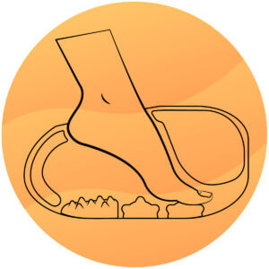 foot massager in iglu form