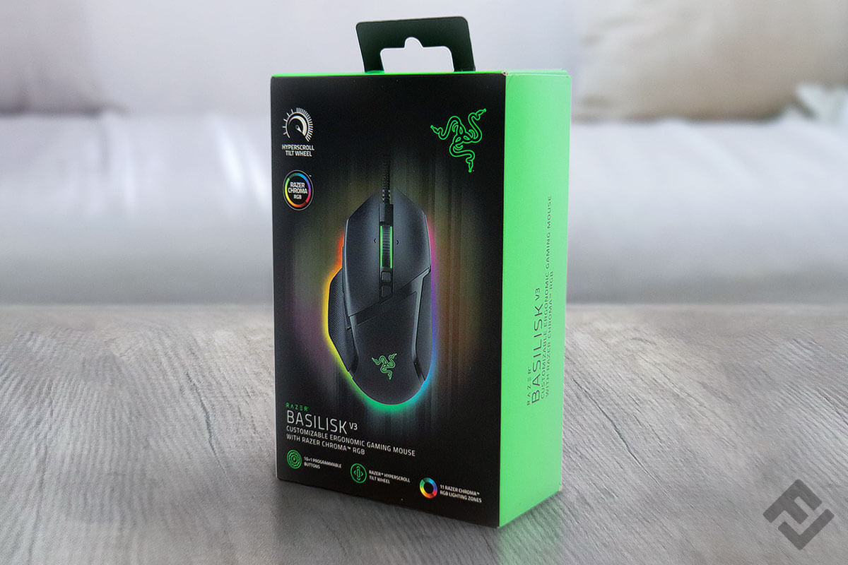 razer basilisk v3 box