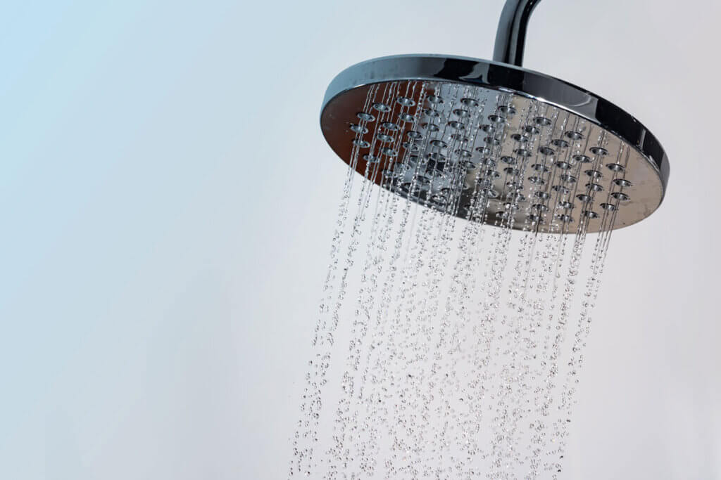 Close-up shower head