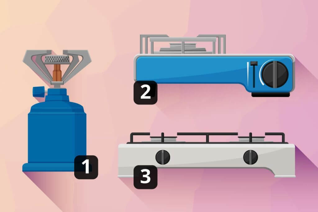 Gas cooker variants