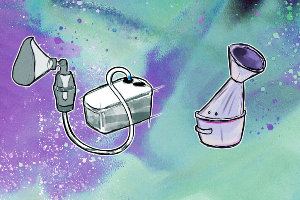 nebuliser and steam inhaler