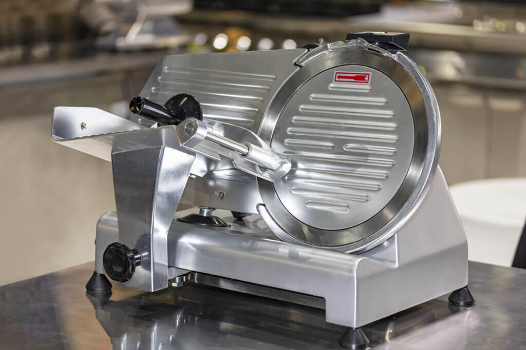 Modern universal slicer in kitchen