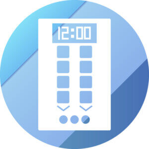 digital control panel icon